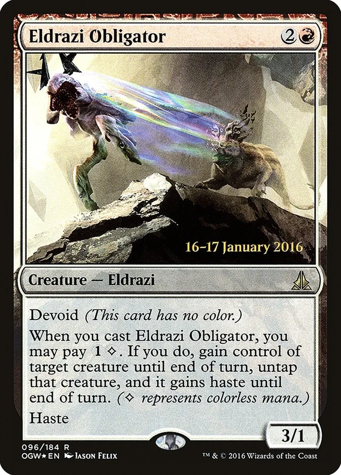 Eldrazi Obligator 「POGW/96s」「EN」