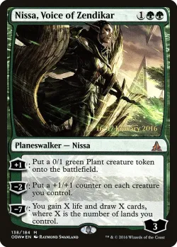 Nissa, Voice of Zendikar 「POGW/138s」「EN」
