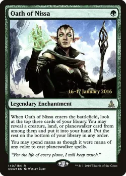 Oath of Nissa 「POGW/140s」「EN」