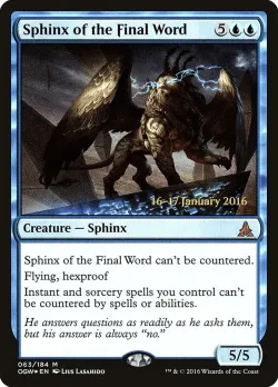 Sphinx of the Final Word 「POGW/63s」「EN」