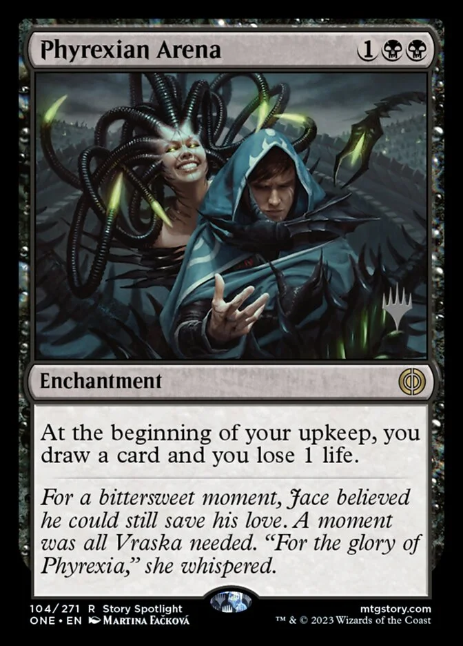 Phyrexian Arena 「PONE/104p」「EN」