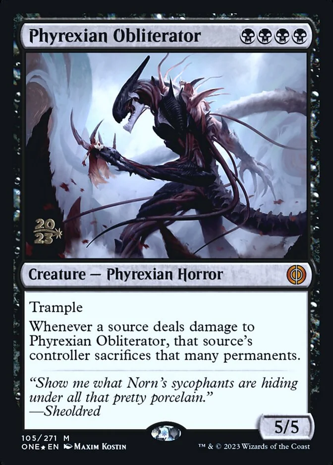 Phyrexian Obliterator 「PONE/105s」「EN」