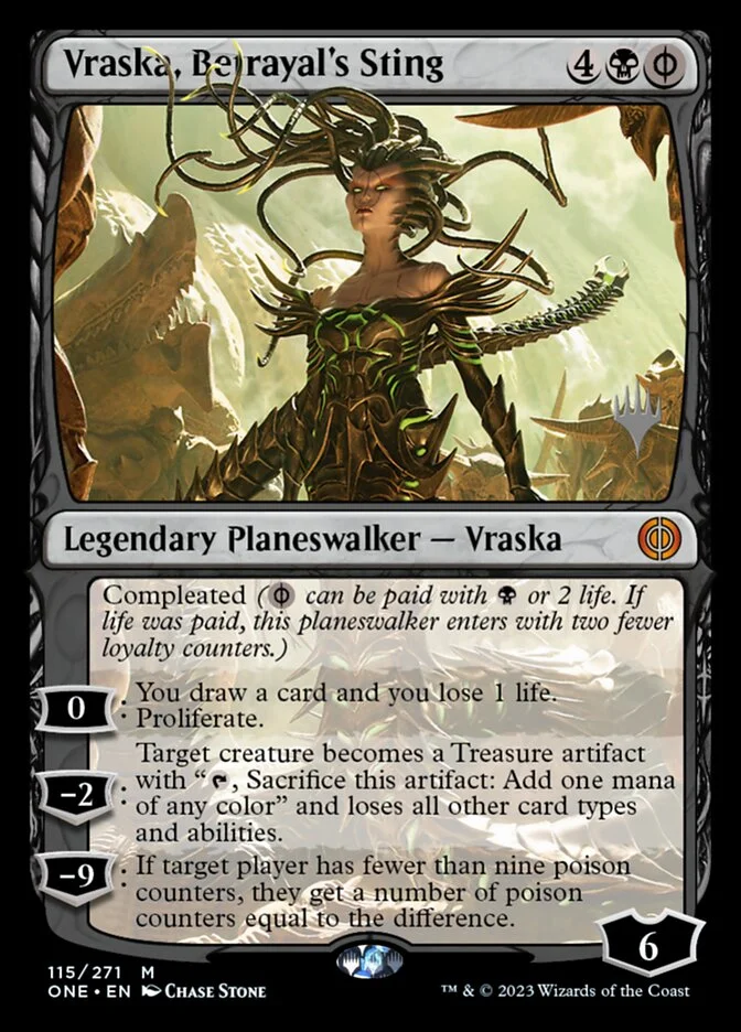 Vraska, Betrayal's Sting 「PONE/115p」「EN」