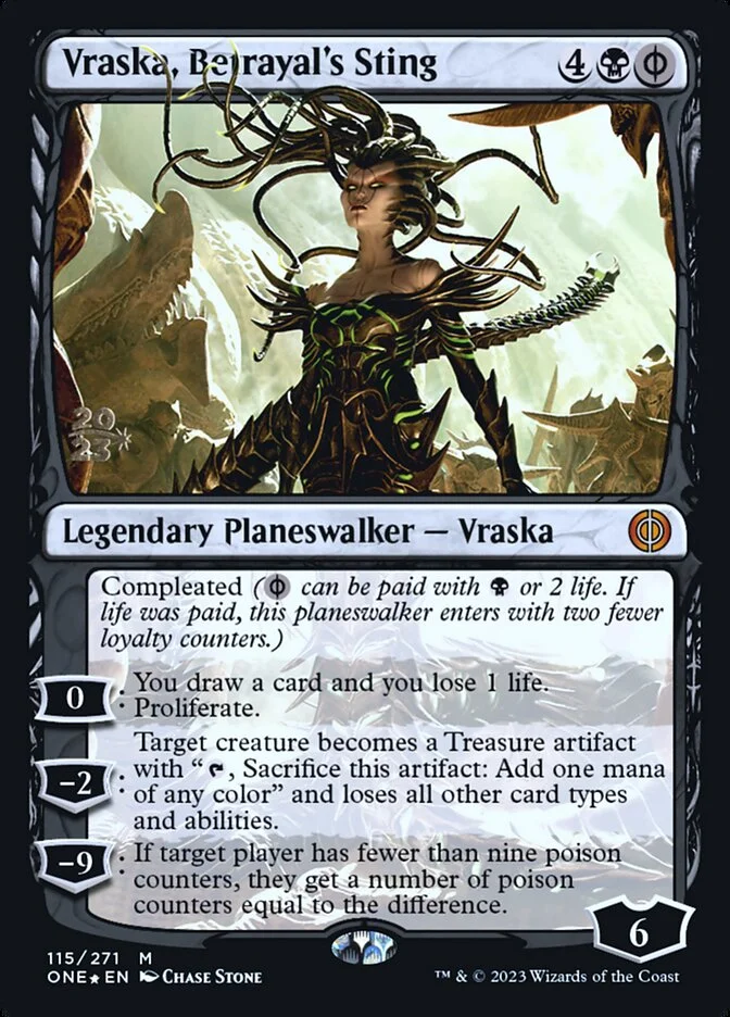 Vraska, Betrayal's Sting 「PONE/115s」「EN」