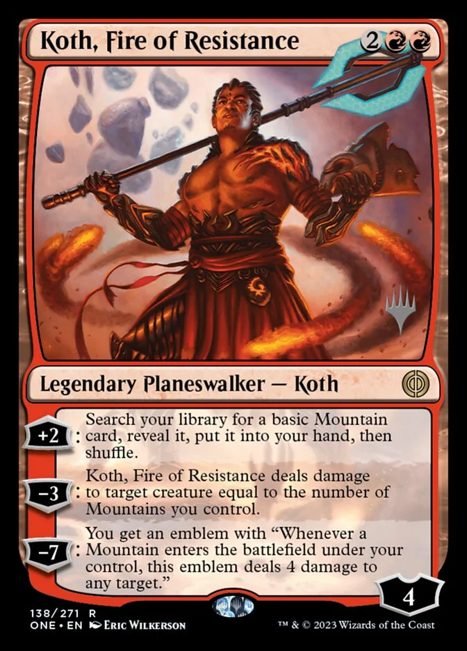 Koth, Fire of Resistance 「PONE/138p」「EN」