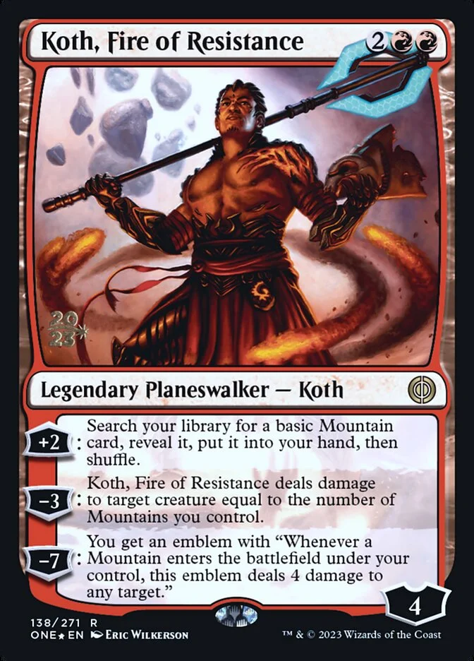 Koth, Fire of Resistance 「PONE/138s」「EN」