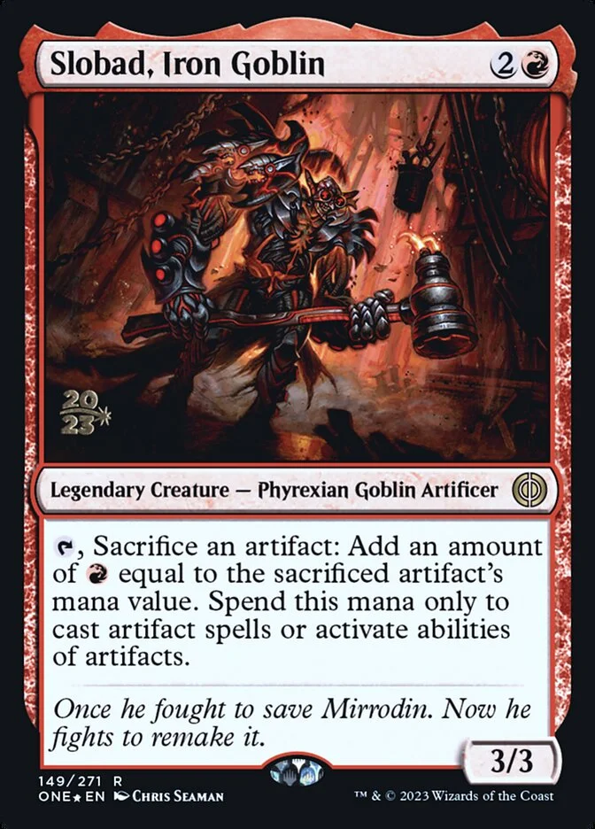 Slobad, Iron Goblin 「PONE/149s」「EN」