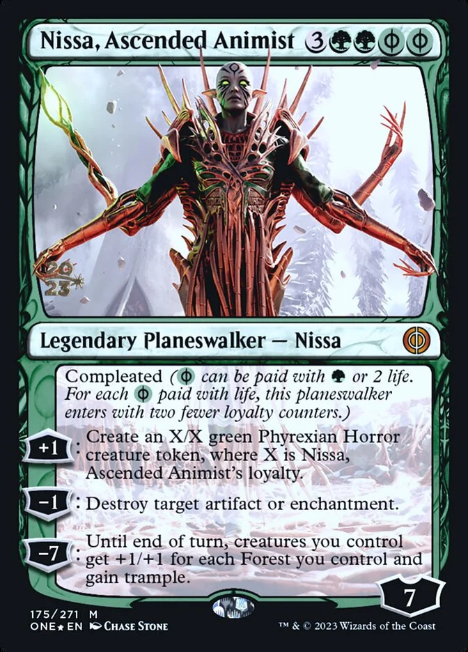 Nissa, Ascended Animist 「PONE/175s」「EN」