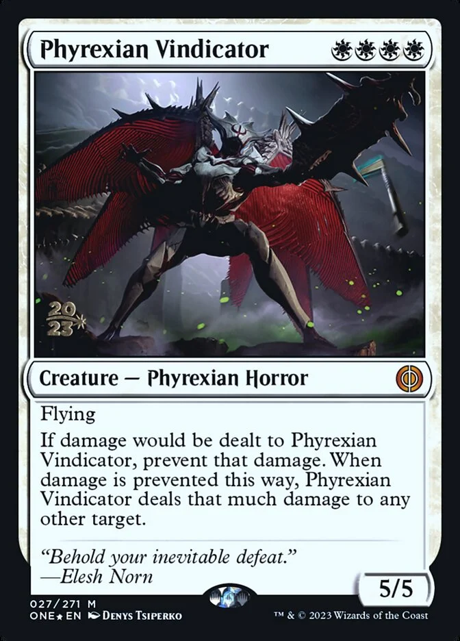 Phyrexian Vindicator 「PONE/27s」「EN」