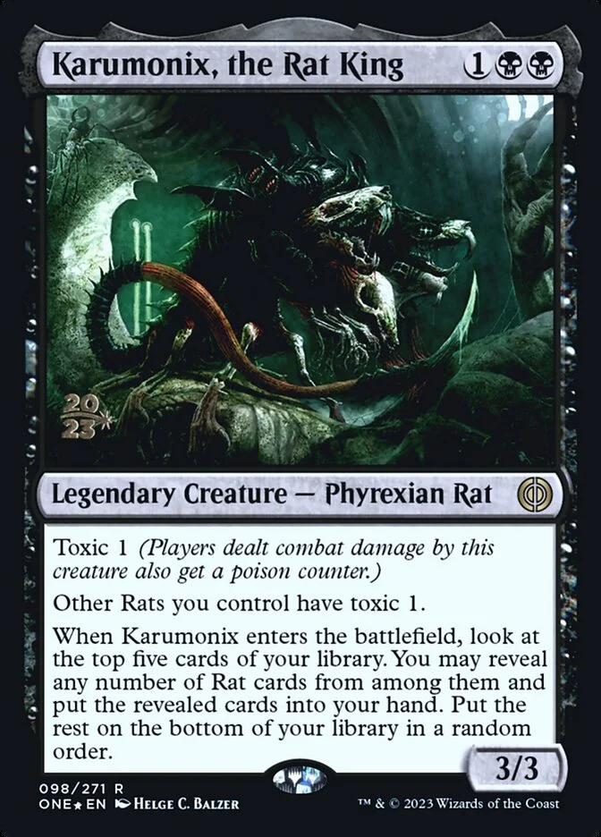 Karumonix, the Rat King 「PONE/98s」「EN」
