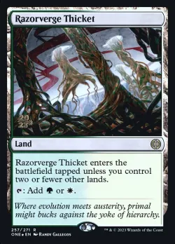 Razorverge Thicket 「PONE/257s」「EN」
