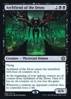 Archfiend of the Dross #82s · Magic: The Gathering