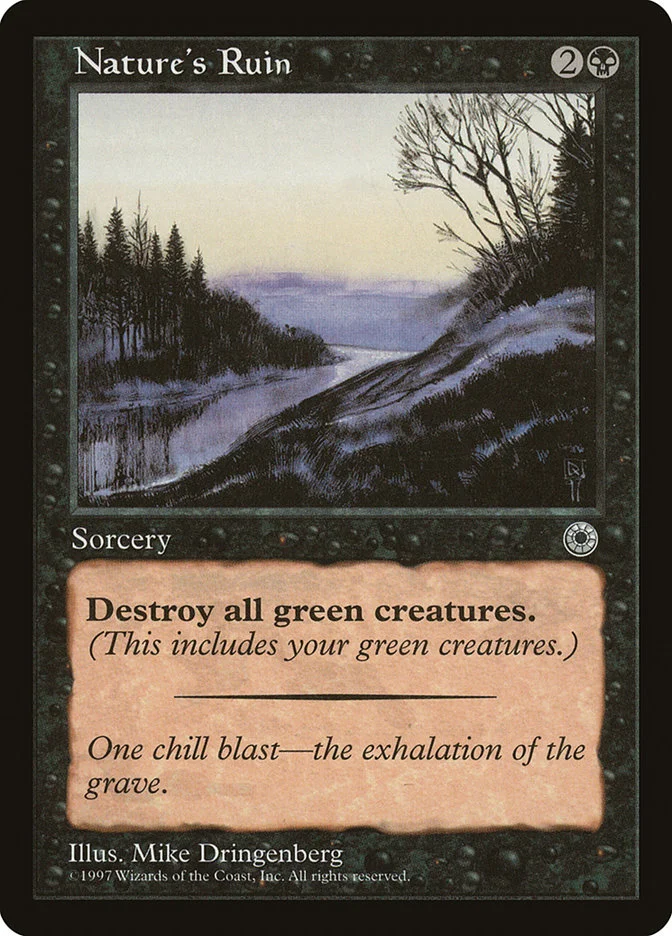 Nature's Ruin 「POR/103」「EN」