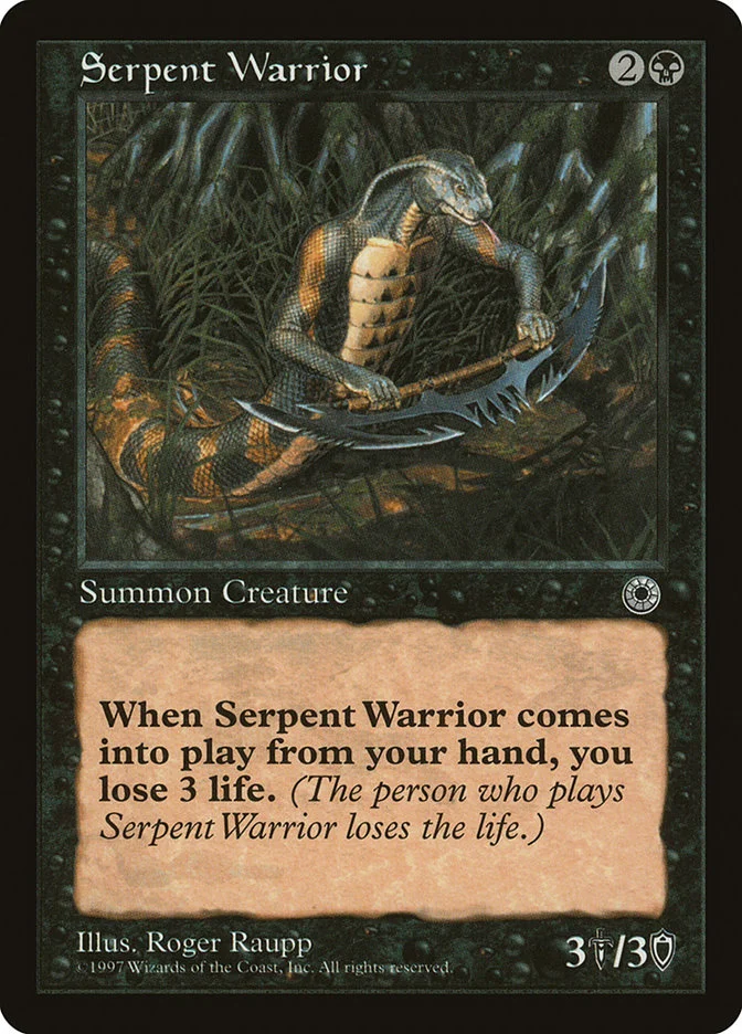 Serpent Warrior 「POR/109」「EN」
