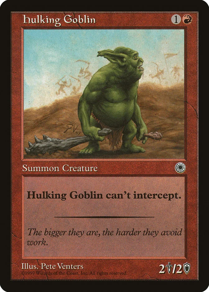 Hulking Goblin 「POR/135」「EN」