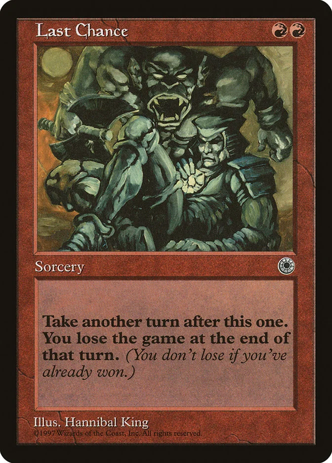 Last Chance 「POR/136」「EN」
