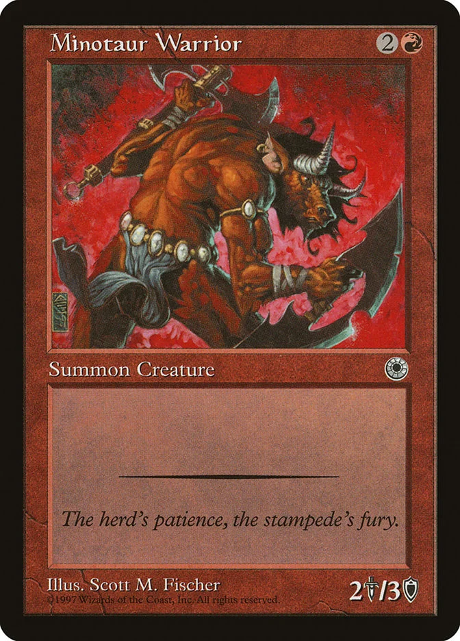 Minotaur Warrior 「POR/140」「EN」