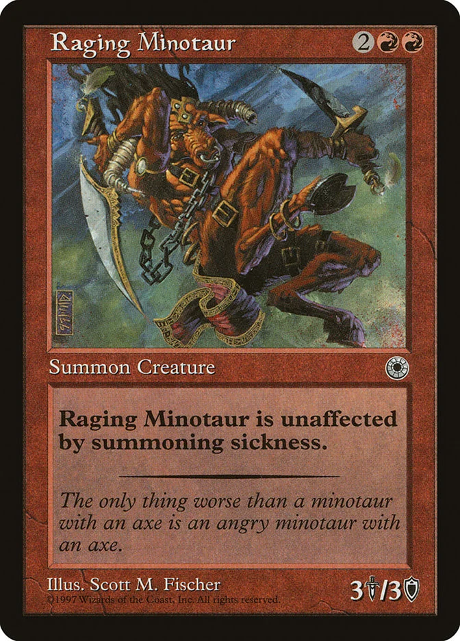 Raging Minotaur 「POR/146」「EN」