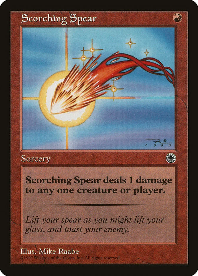 Scorching Spear 「POR/148」「EN」