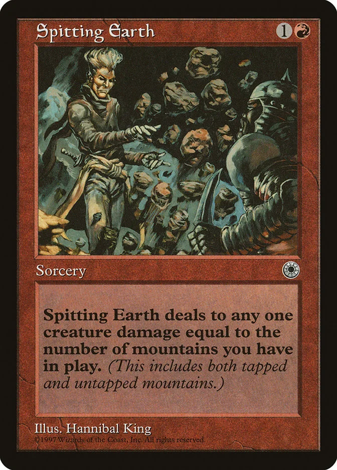 Spitting Earth 「POR/150」「EN」