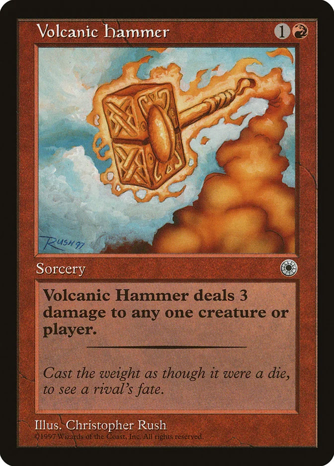 Volcanic Hammer 「POR/154」「EN」