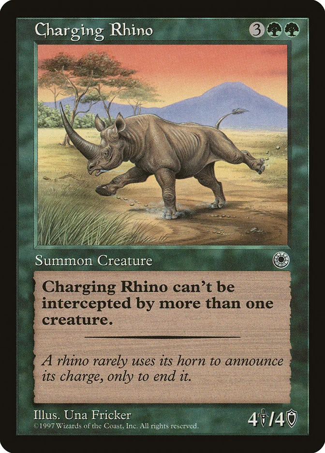 Charging Rhino 「POR/161」「EN」