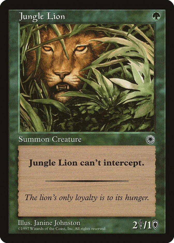 Jungle Lion 「POR/171」「EN」