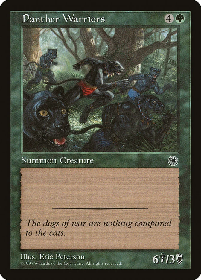Panther Warriors 「POR/180」「EN」