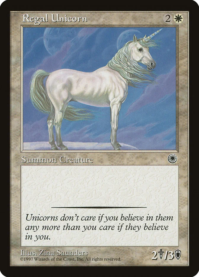 Regal Unicorn 「POR/22」「EN」