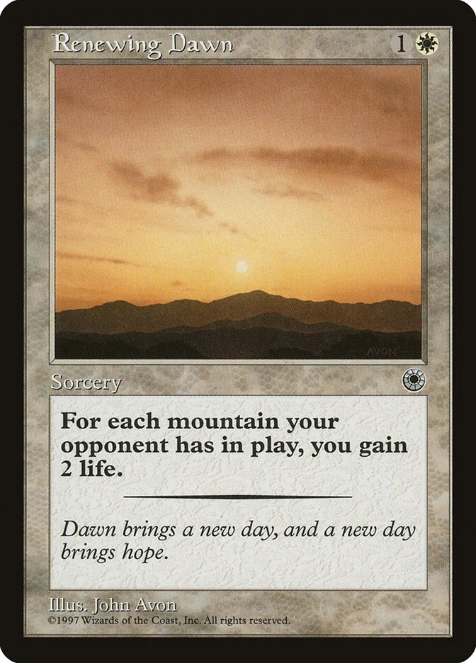 Renewing Dawn 「POR/23」「EN」