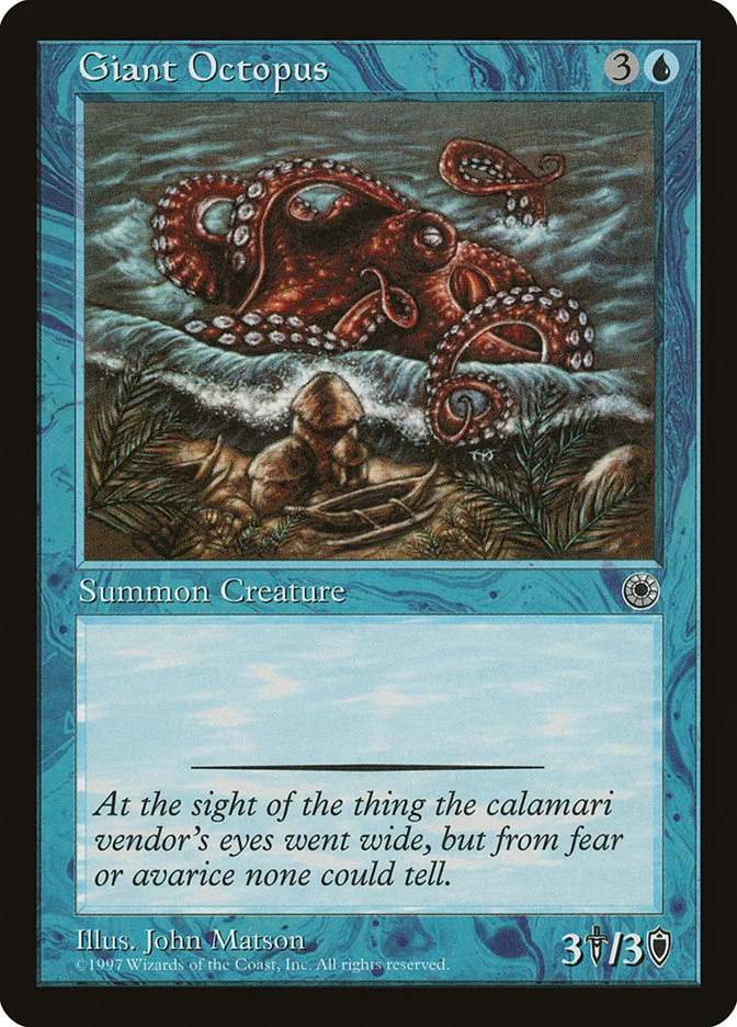 Giant Octopus 「POR/56」「EN」