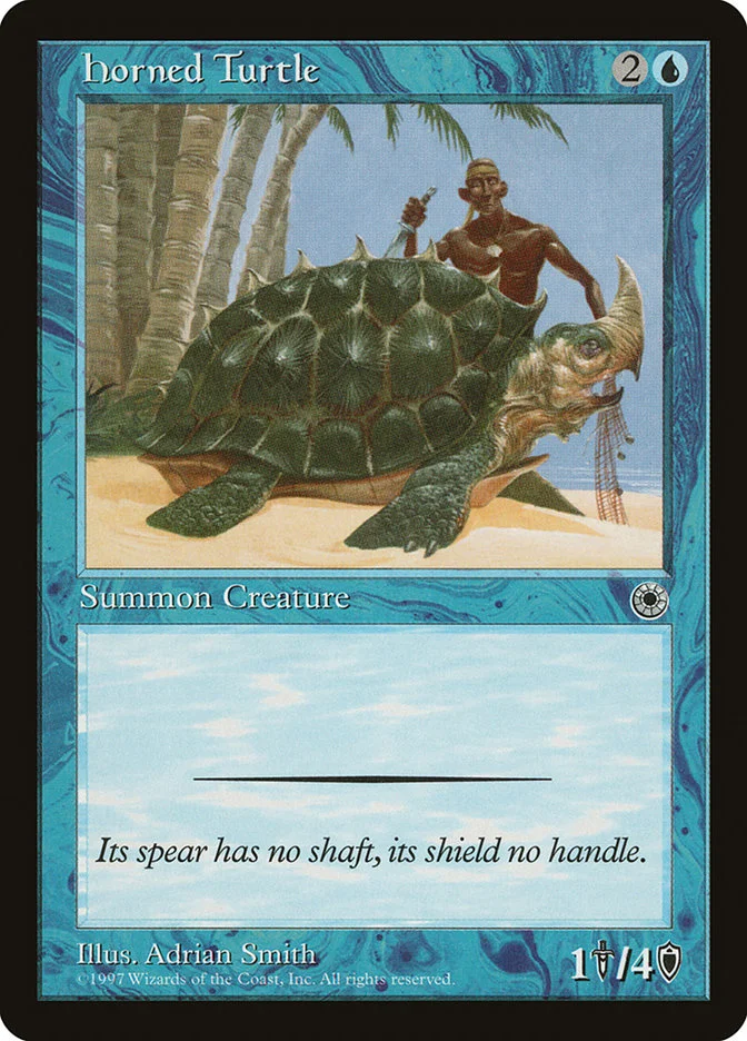 Horned Turtle 「POR/57」「EN」