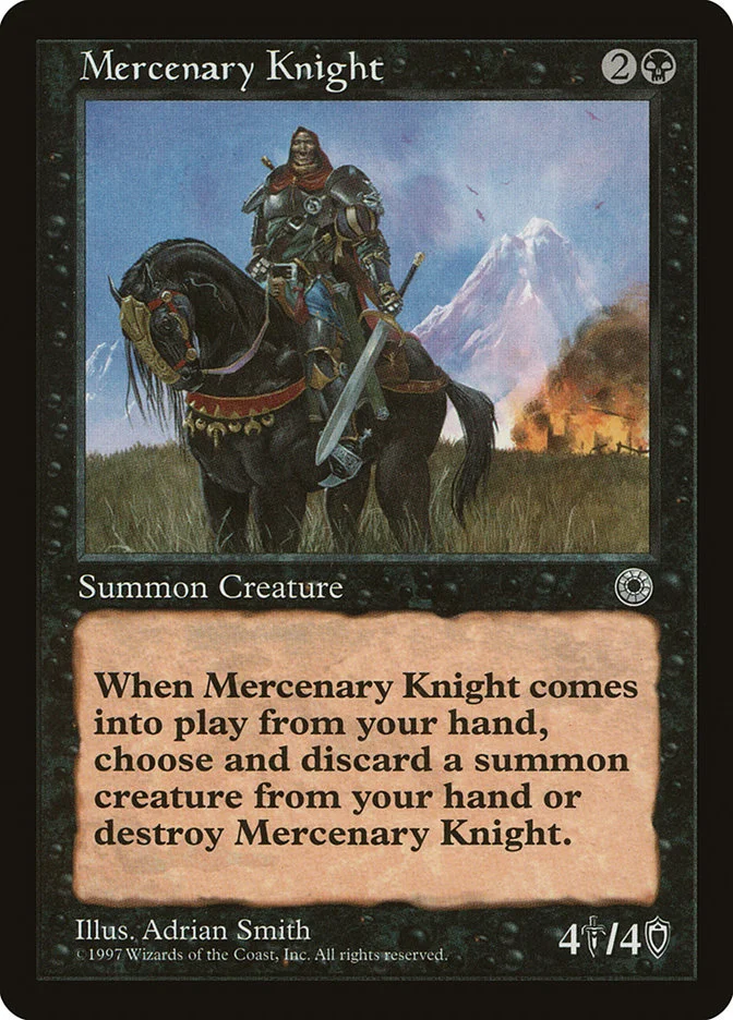 Mercenary Knight 「POR/99」「EN」