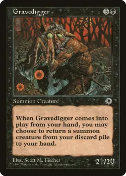 Gravedigger #95 · Magic: The Gathering