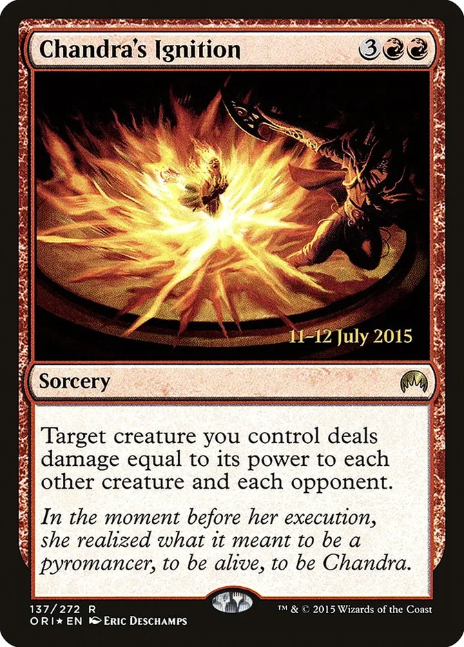 Chandra's Ignition 「PORI/137s」「EN」