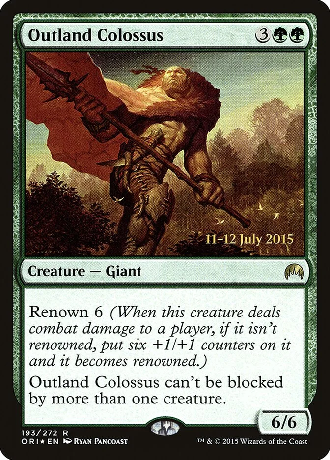 Outland Colossus 「PORI/193s」「EN」