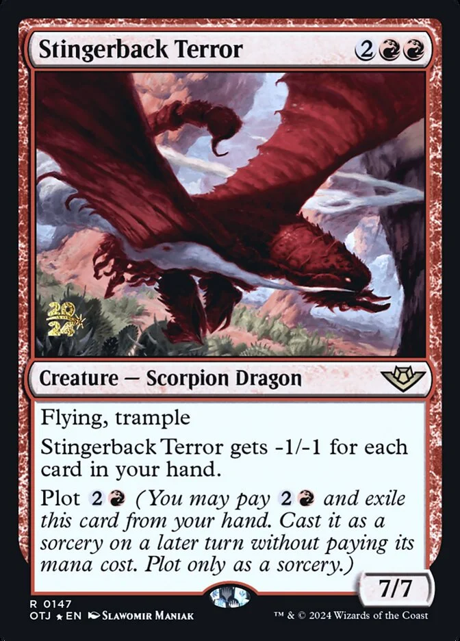 Stingerback Terror 「POTJ/147s」「EN」