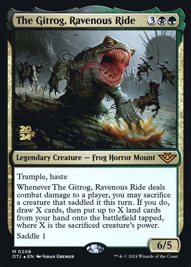 The Gitrog, Ravenous Ride 「POTJ/206s」「EN」