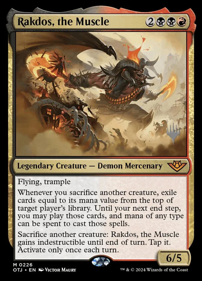 Rakdos, the Muscle 「POTJ/226p」「EN」
