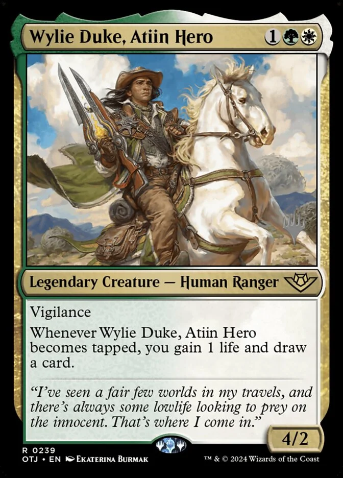 Wylie Duke, Atiin Hero 「POTJ/239p」「EN」