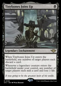 Tinybones Joins Up #108p · Magic: The Gathering
