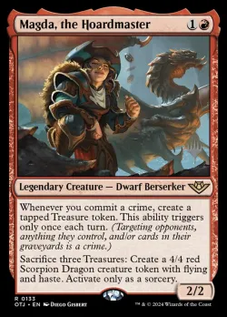 Magda, the Hoardmaster #133p · Magic: The Gathering