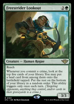 Freestrider Lookout #163p · Magic: The Gathering