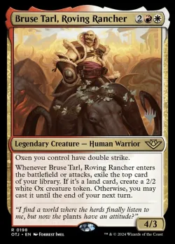 Bruse Tarl, Roving Rancher #198p · Magic: The Gathering