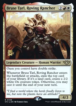 Bruse Tarl, Roving Rancher #198s · Magic: The Gathering
