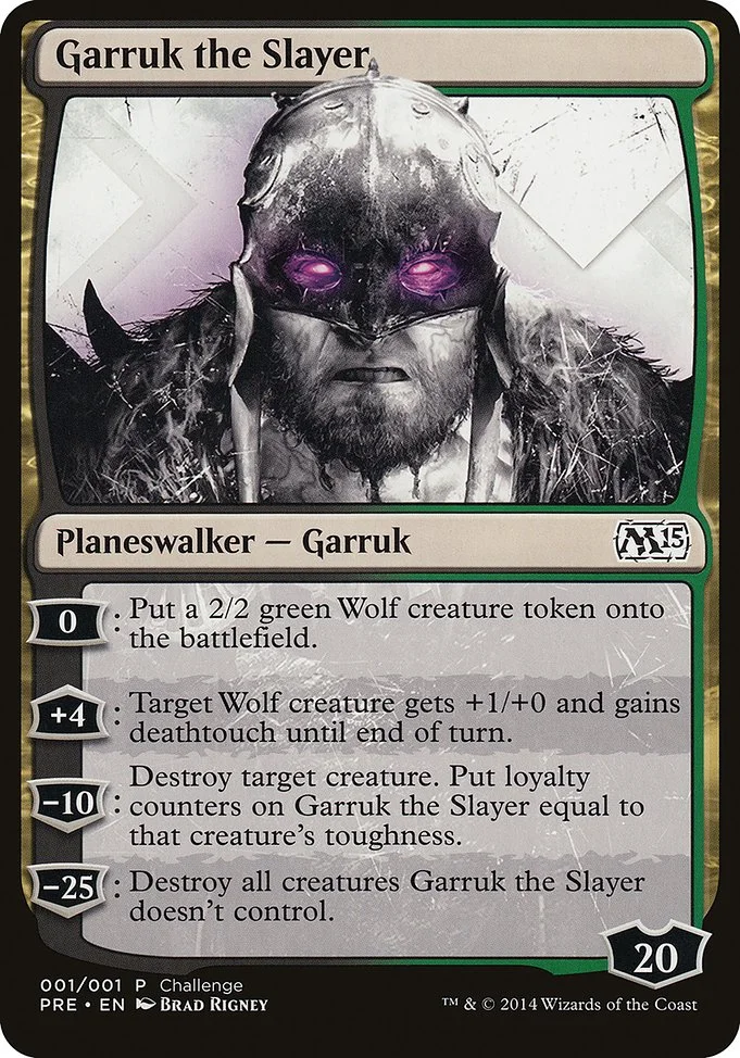 Garruk the Slayer 「PPC1/1」「EN」