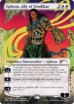 Gideon, Ally of Zendikar 「PRCQ/1」「EN」