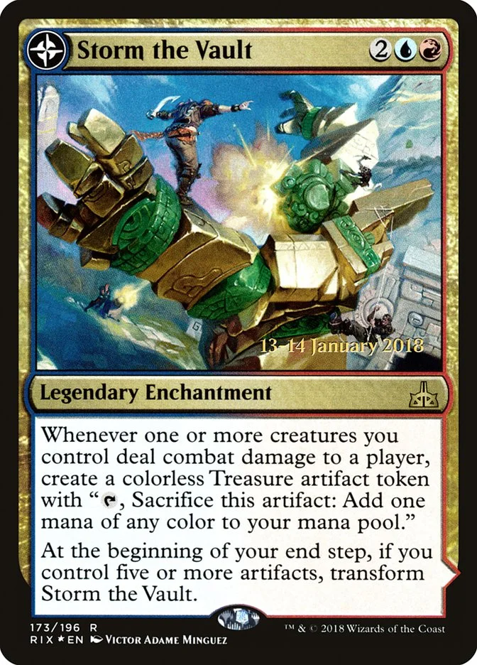 Storm the Vault // Vault of Catlacan 「PRIX/173s」「EN」