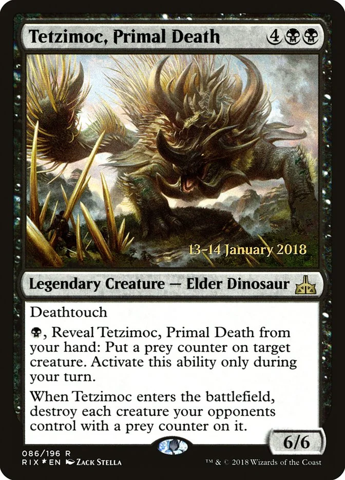 Tetzimoc, Primal Death 「PRIX/86s」「EN」
