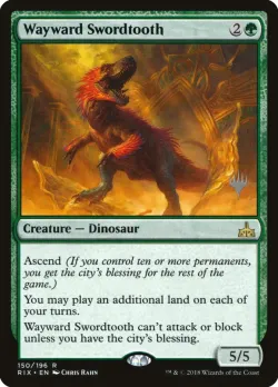 Wayward Swordtooth 「PRIX/150p」「EN」